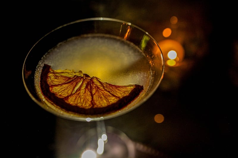 Cocktails at the Bar
