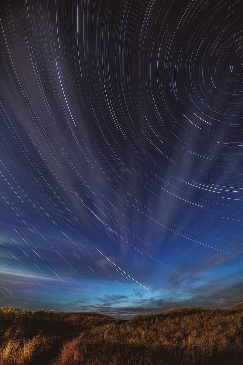 Meteor Shower Centerpiece